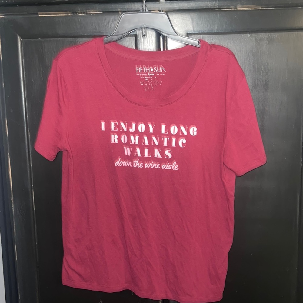 Long walks down the wine isle tee